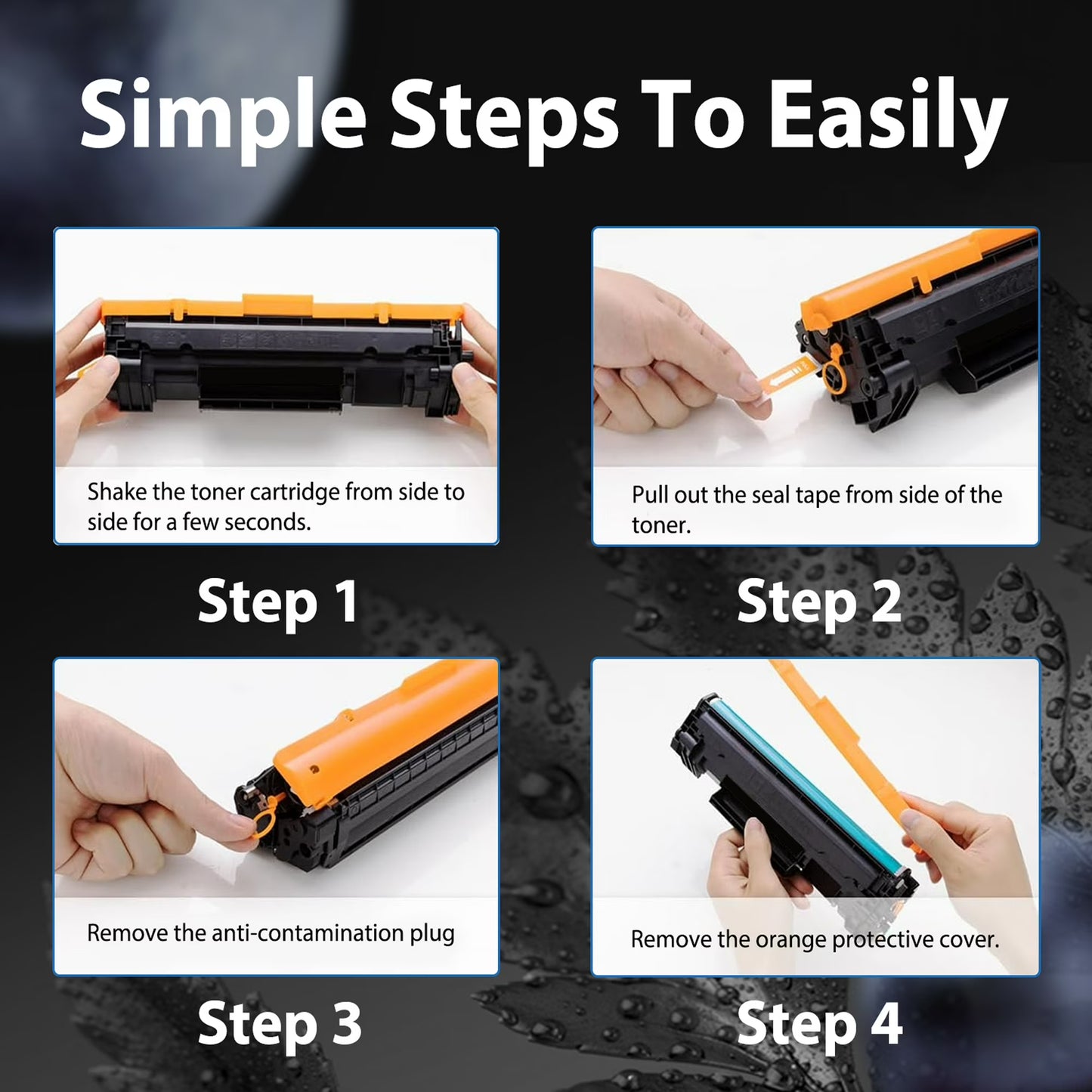 89Y Black Toner Cartridge Compatible for 89Y CF289Y Toner Cartridge for Laserjet Enterprise MFP M528dn M528f Printer