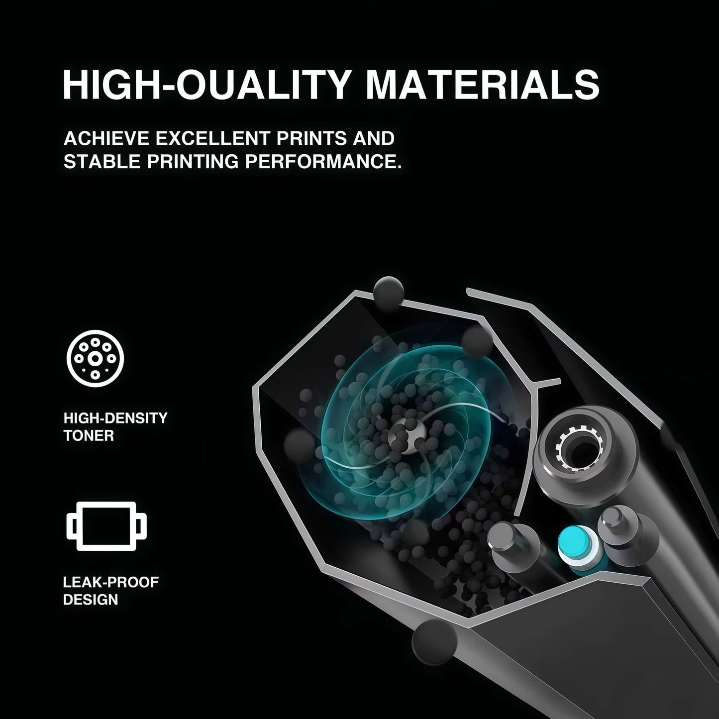 210X Toner Cartridges (with Chip) Compatible for 210X W2100X W2101X W2102X W2103X Color Laser Jet Pro MFP 4301fdw Toner, MFP Pro 4301fdn 4201dw 4201dn 4301 4201 Series Printer (4 Pack)