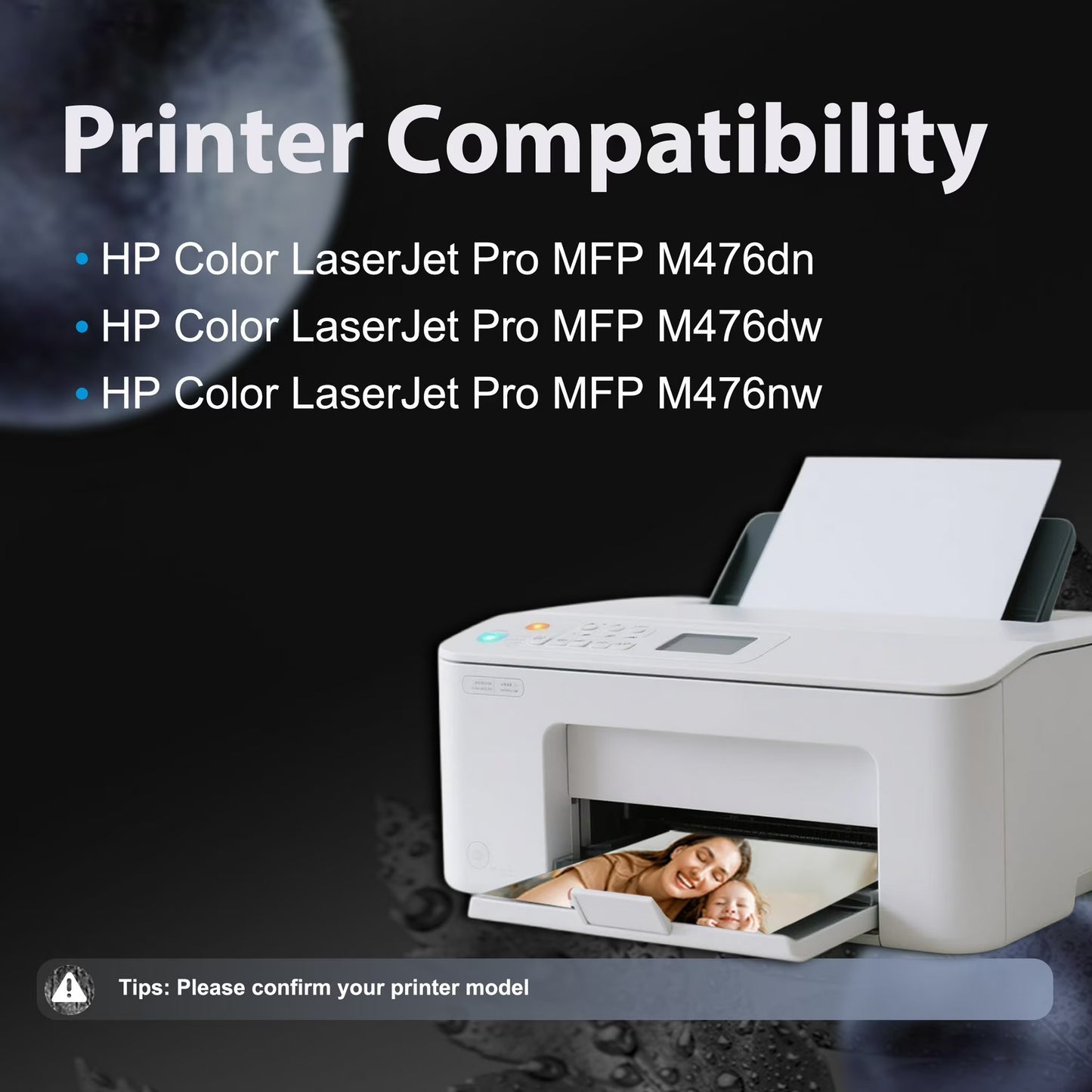 312X Toner Cartridge Compatible for 312X 312A Toner Cartridge Color LaserJet Pro MFP M476dn M476dw M476nw Printer