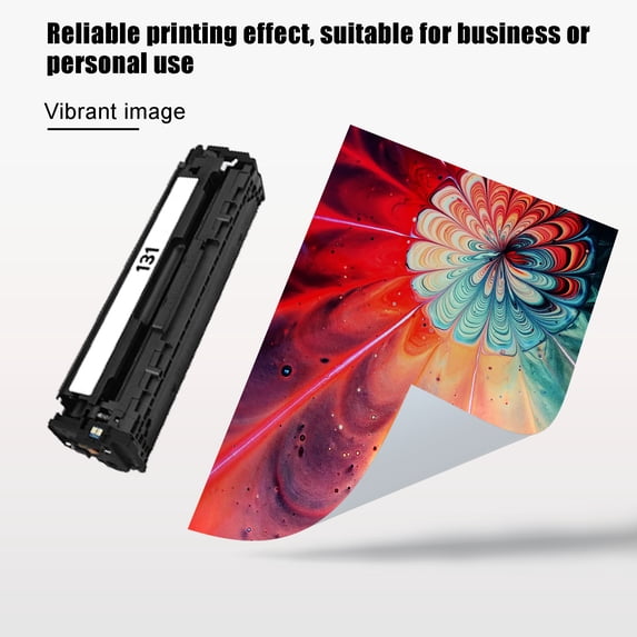131 CRG131 Toner Cartridges High Yield 4-Pack Compatible for Canon 131 131H 131BK 131C 131M 131Y Toner for imageCLASS MF8280Cw MF624Cw MF628Cw Printer