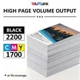 952 xl Ink Cartridge Black,Cyan,Magenta,Yellow Compatible for HP 952 Ink Cartridge 4 Pack 952xl Ink 8740 8730 Printer