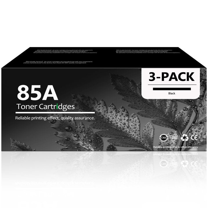 85A Toner Cartridge Compatible for 85A Toner Cartridges for Pro P1102w P1109w Printer(3 Pack Black )