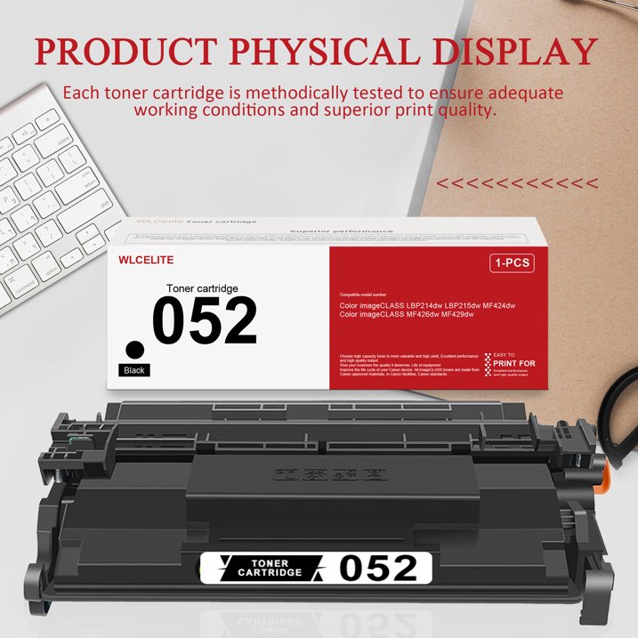 052 Toner Cartridge Compatible for Canon 052 CRG 052 Toner Cartridge ink for Color imageCLASS MF631Cn MF632Cdw Printer