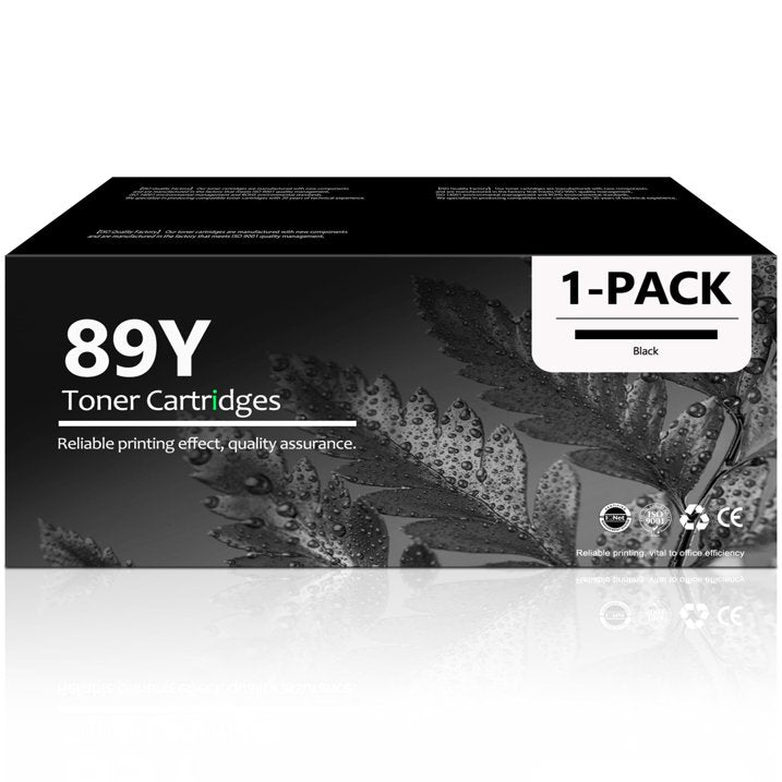 89Y Black Toner Cartridge Compatible for 89Y CF289Y Toner Cartridge for Laserjet Enterprise MFP M528dn M528f Printer