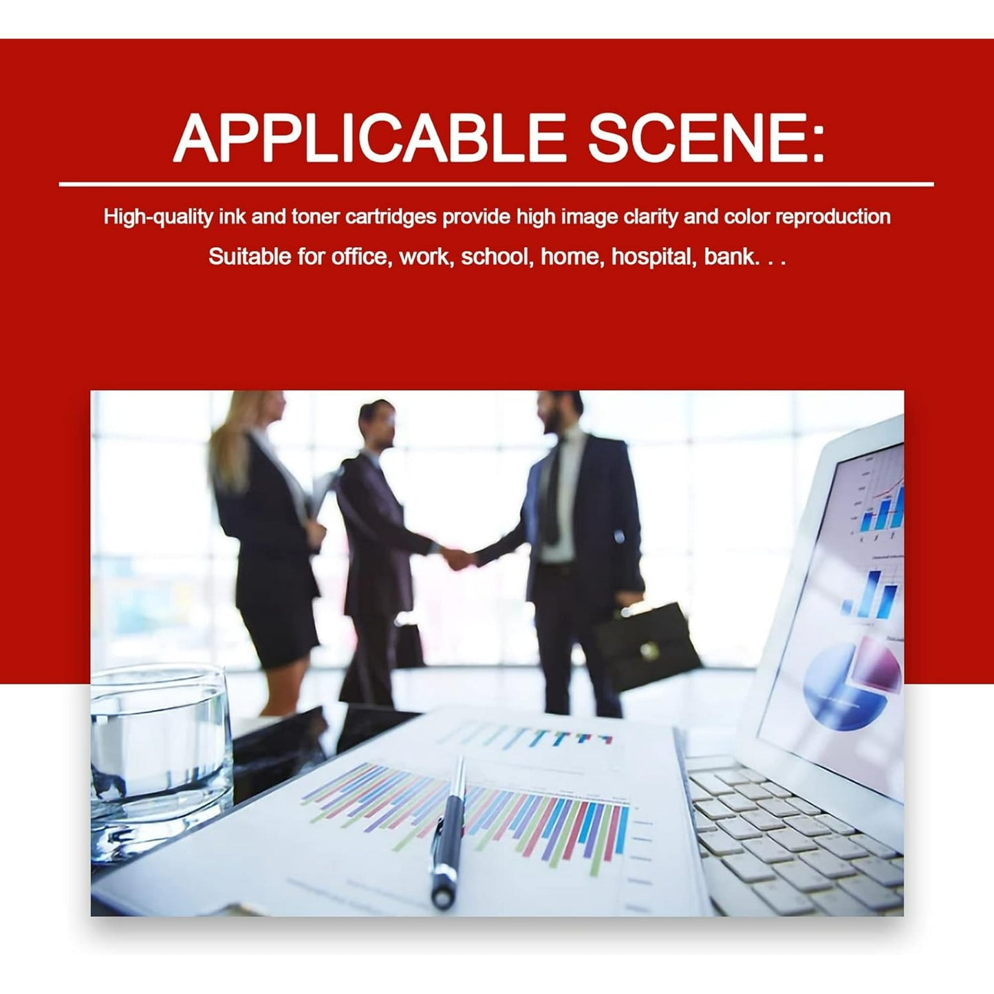 F173200 Black Toner Cartridge (1-Pack) .F173200 Toner Cartridge Replacement for Canon F173200 Printer