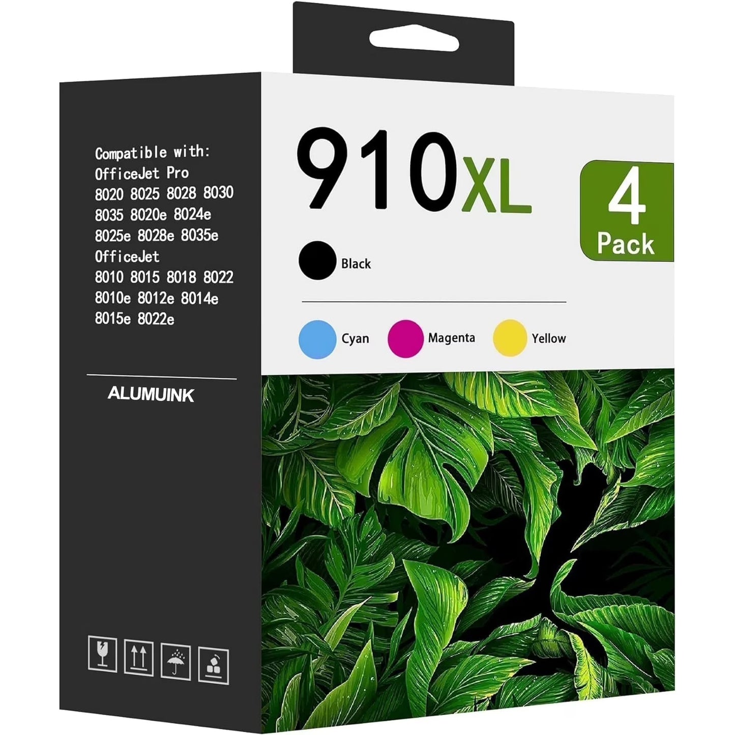 910XL 910 XL Cartridges 910XL Ink Combo Pack Compatible for HP 910 Ink Cartridges For HP Printer Ink 910XL (4 Pack)