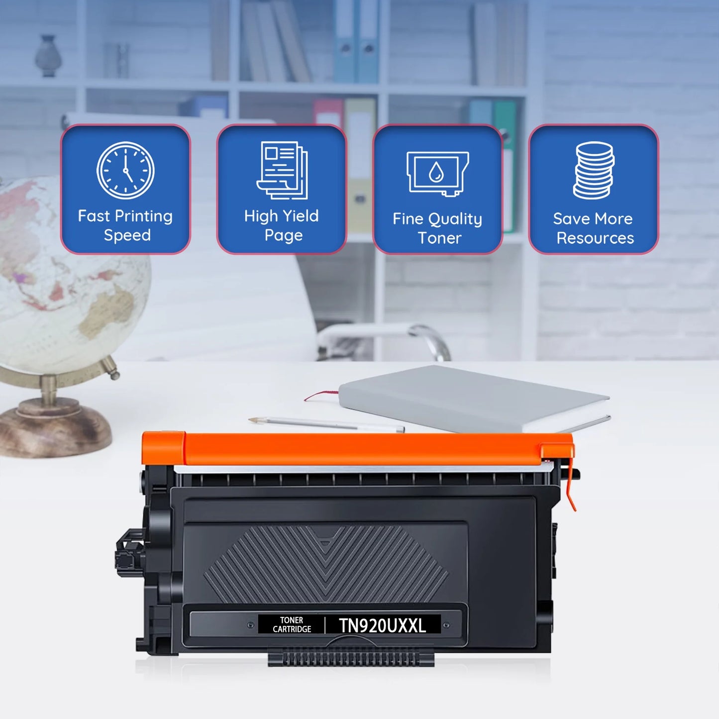 920 TN920 Toner Cartridge Replacement for Brother TN920 Work for HL-L6210DW HL-EX415DW MFC-L5710DNPrinte