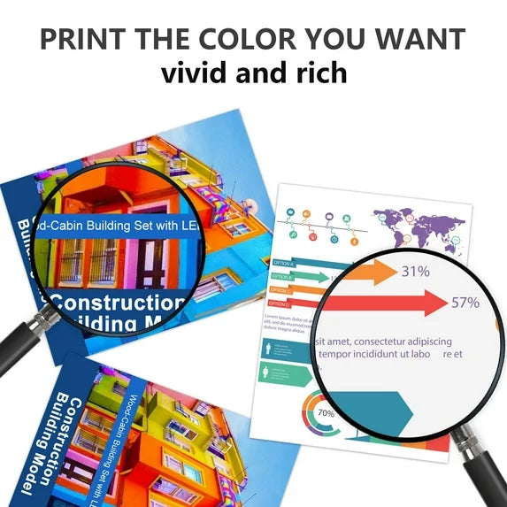 TN433 5 Pack High Yield Toner Cartridge Compatible for Brother TN433 Ink MFC-L9570CDWT Printer (2Black /1Cyan/ 1Yellow /1Magenta)