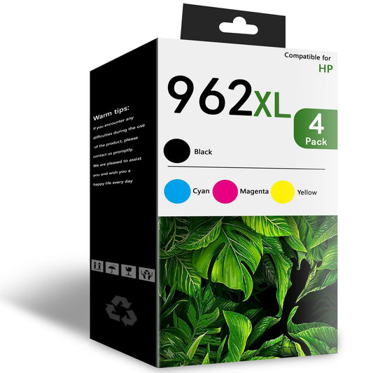 962 xl Ink Cartridges Compatible for HP 962 Ink Cartridge Black/Cyan/Magenta/Yellow Printer ink