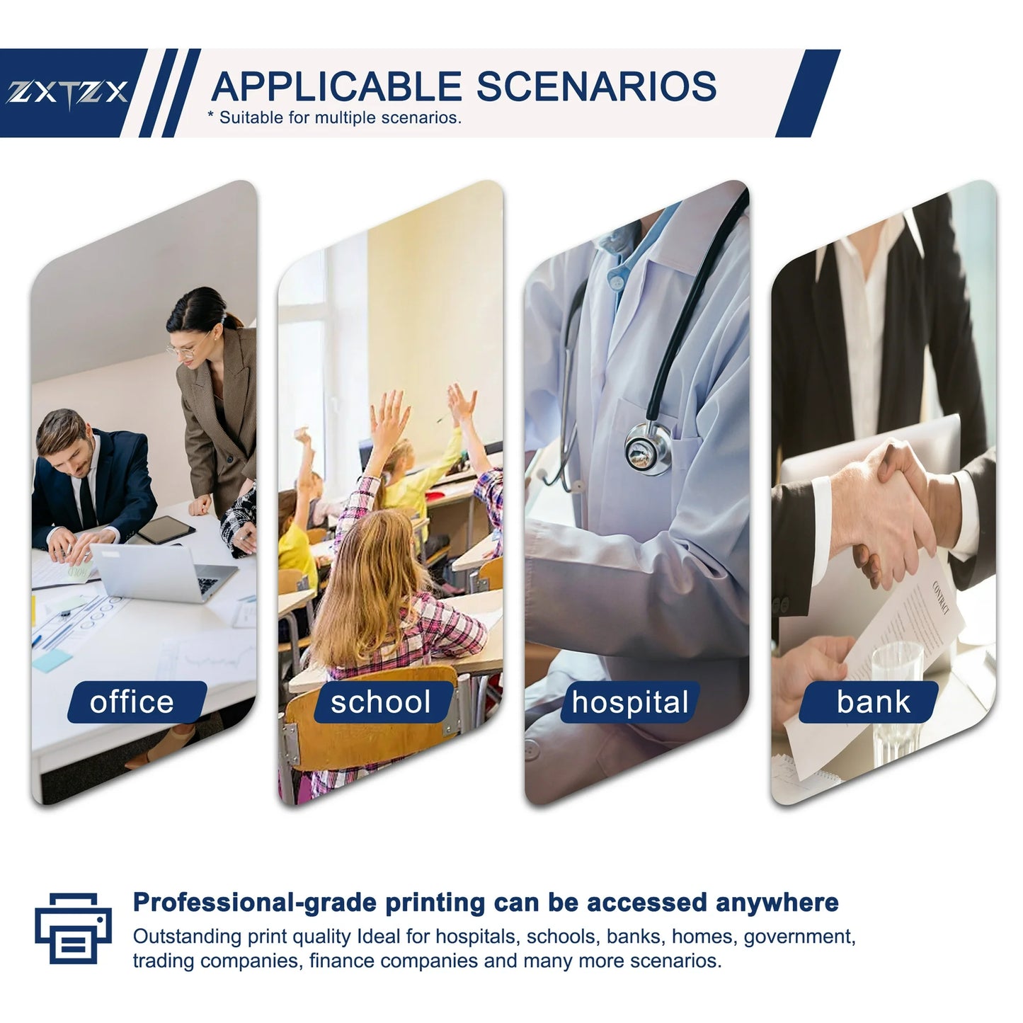 TN431 Toner Compatible for Brother TN431 Toner Cartridges for HL-L8360CDW Printer (2Pack)