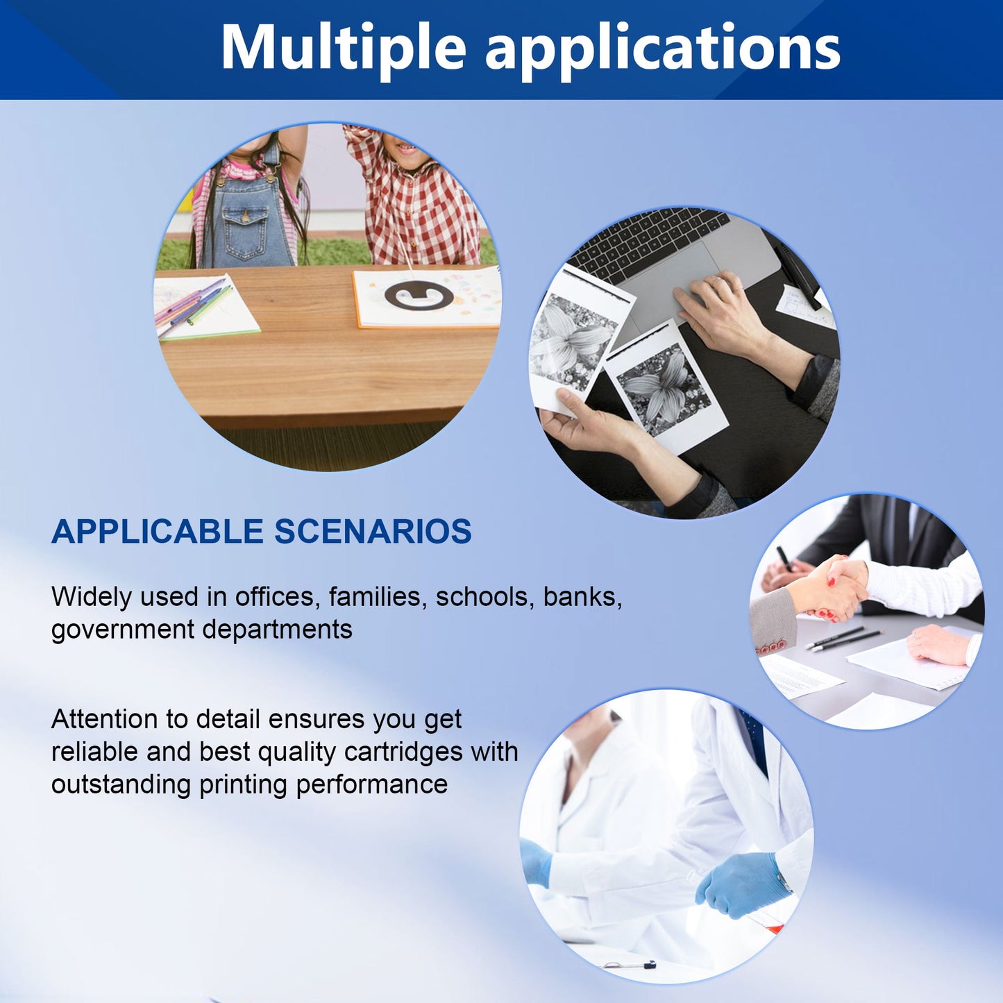 TN730/TN760 Toner Cartridge Replacement for Brother TN760 TN730 Toner for MFC-L2710DW MFC-L2750DW HL-L2350DW HL-L2370DW HL-L2395DW HL-L2390DW DCP-L2550DW Printer (Black, 2-Pack)