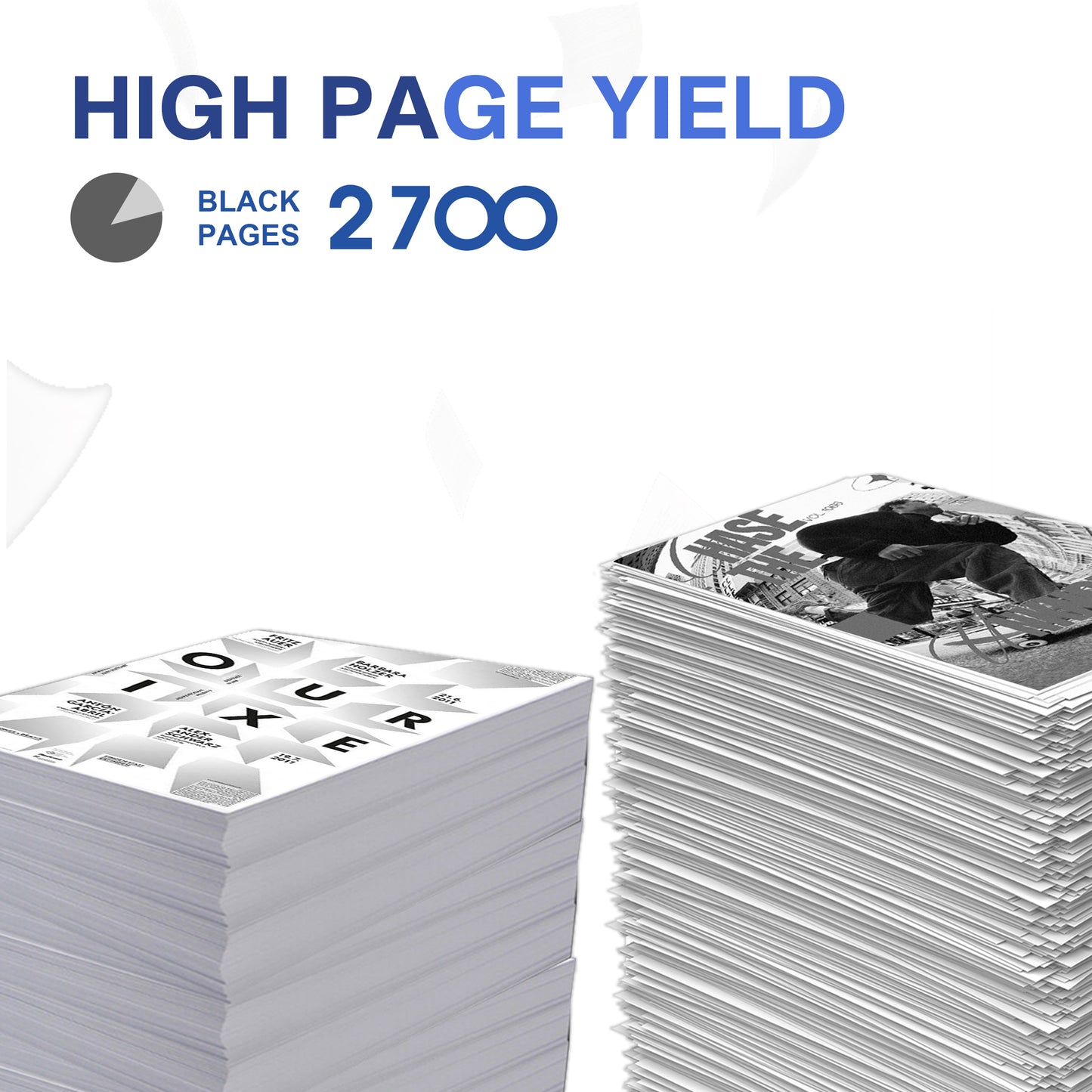 TN-350 TN350 Toner Cartridge ZXTZX Compatibles for Brother TN350 Compatibles for HL-2070N MFC-7225N Series Printers 3 Pack Black