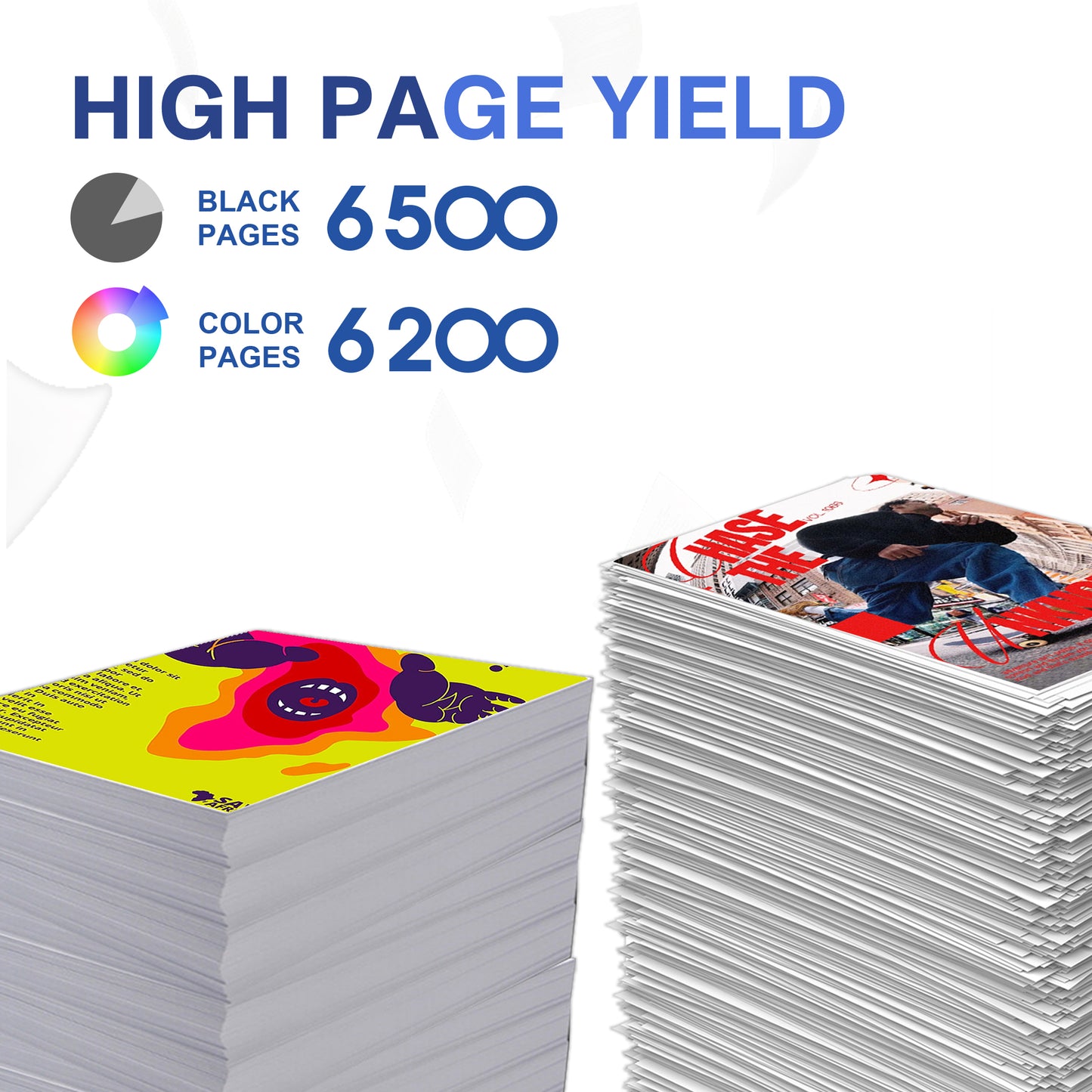 TN339 Toner Cartridges ZXTZX Compatibles for Brother TN339 Toner HL-L8350CDW MFC-L8600CDW Series Printers 3 Pack(Cyan Magenta Yellow)