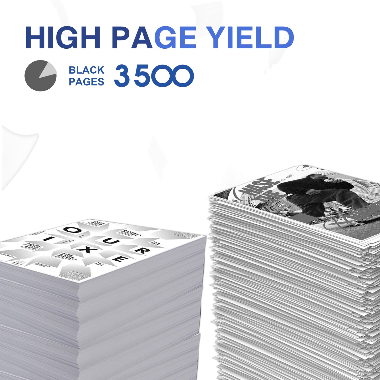 TN820 Toner Cartridge ZXTZX Compatibles for Brother TN-820 Compatibles for HL-L2465DW MFC-L2760DW Series Printers 2 Pack Black