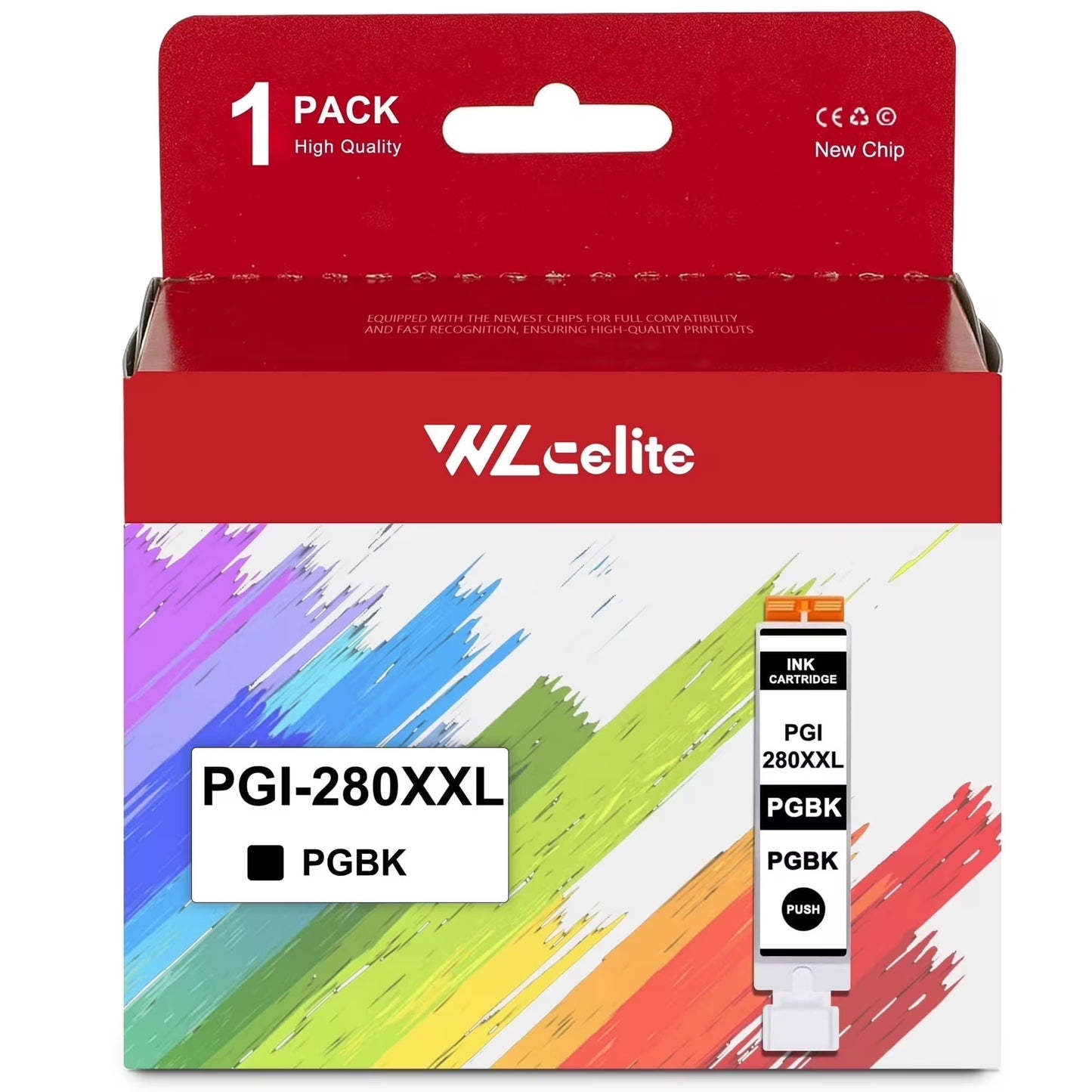 280XXL Ink Cartridge Compatible for Canon 280 Ink for Canon PGI 280 XXL Work with PIXMA TS702a TR8600 Ink (1 PGBK)