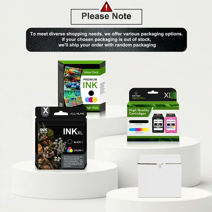 68 Ink Compatible for HP 68 Black Ink Cartridge for Envy 6100e 6500e Series