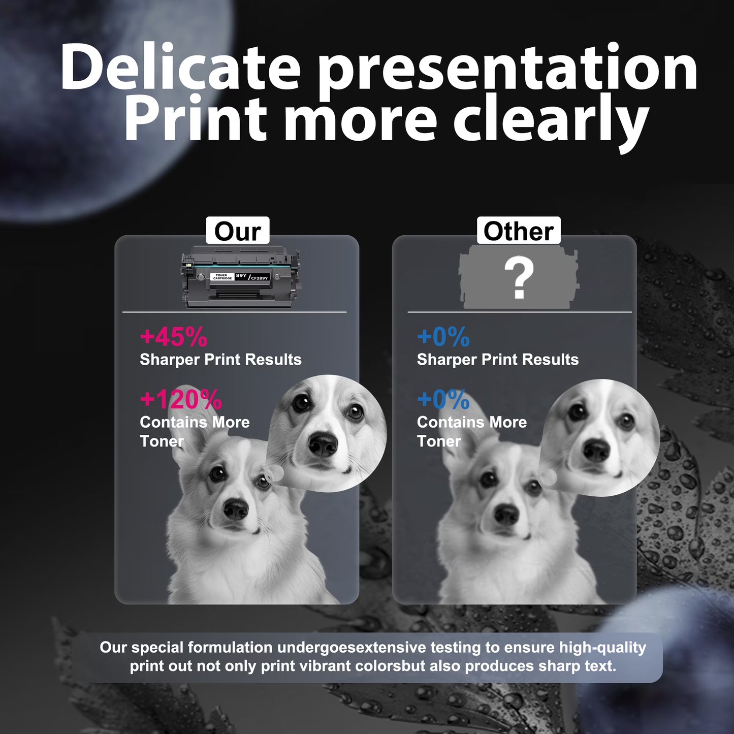 89Y Black Toner Cartridge Compatible for 89Y CF289Y Toner Cartridge for Laserjet Enterprise MFP M528dn M528f Printer