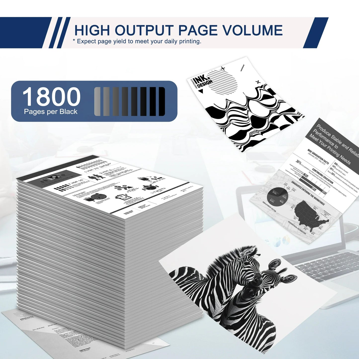 TN730 Toner Cartridge Compatible for Brother TN-730 730 Work for DCP-L2550DW MFC-L2710DW MFC-L2750DW Printer (Black, 2-Pack)