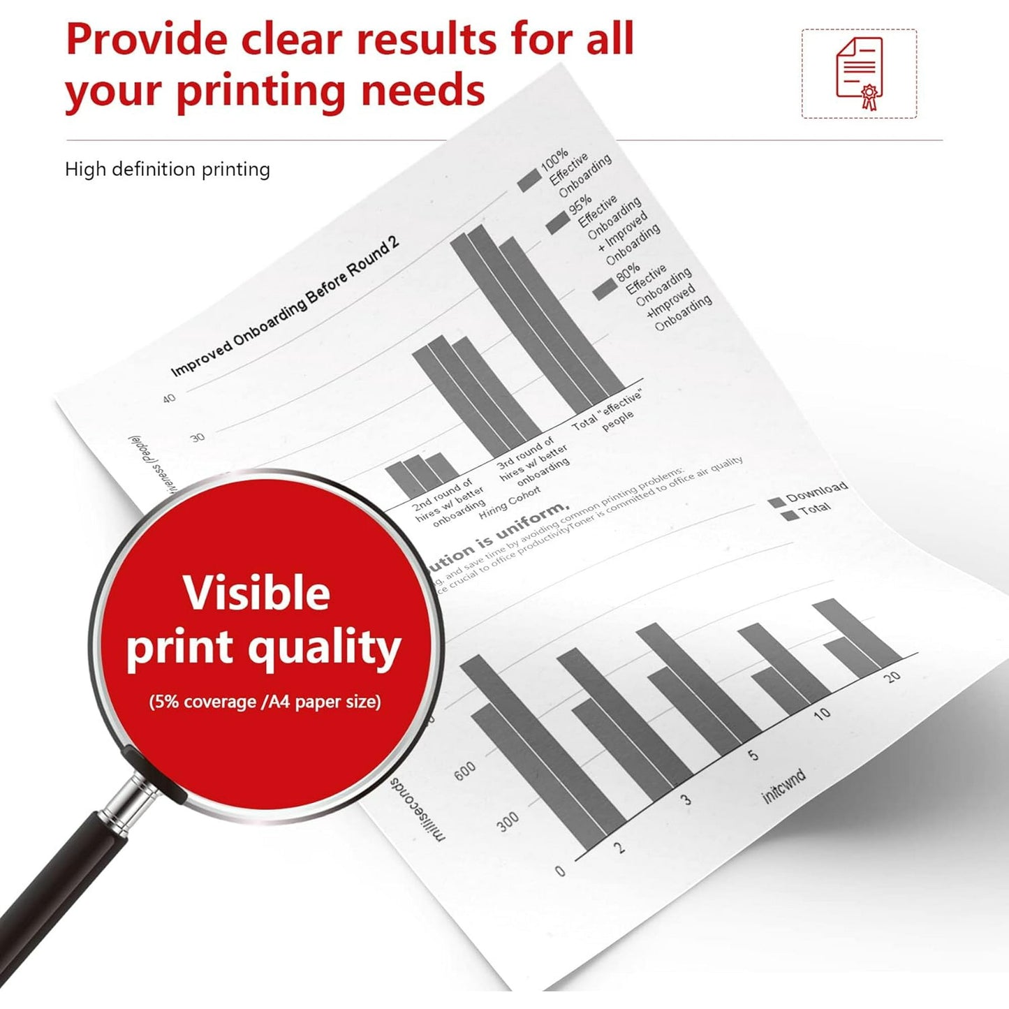 046 Toner Cartridge (1-Pack, Black) 046 Toner Replacement for Canon 046 Toner Color Image Class LBP654Cdw MF735Cdw MF731Cdw MF733Cdw Printer