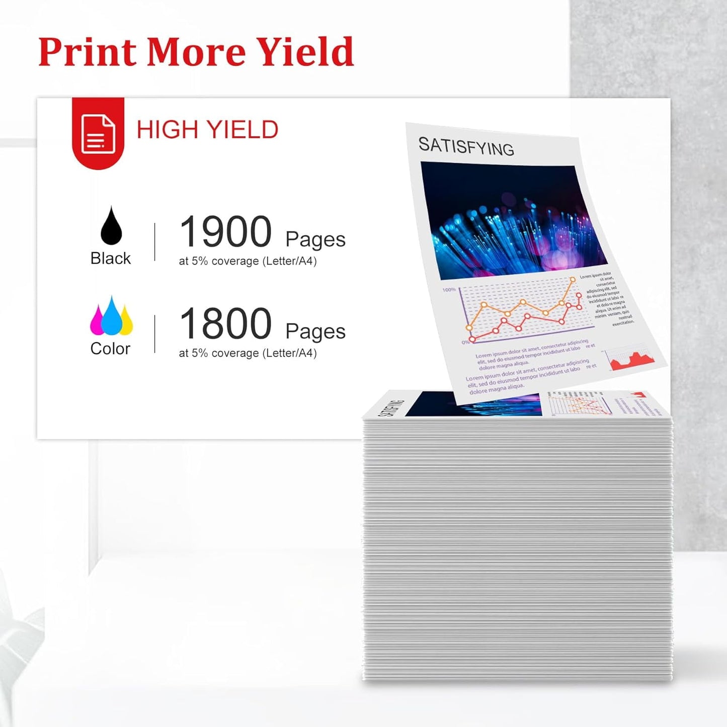 045 Toner Cartridge Set (4-Pack, Black, Cyan, Magenta, Yellow) Compatible CRG-045 Toner Replacement for Canon 045 Toner Cartridges Color imageCLASS MF631Cn MF632Cdw MF633Cdw MF634Cdw Printer