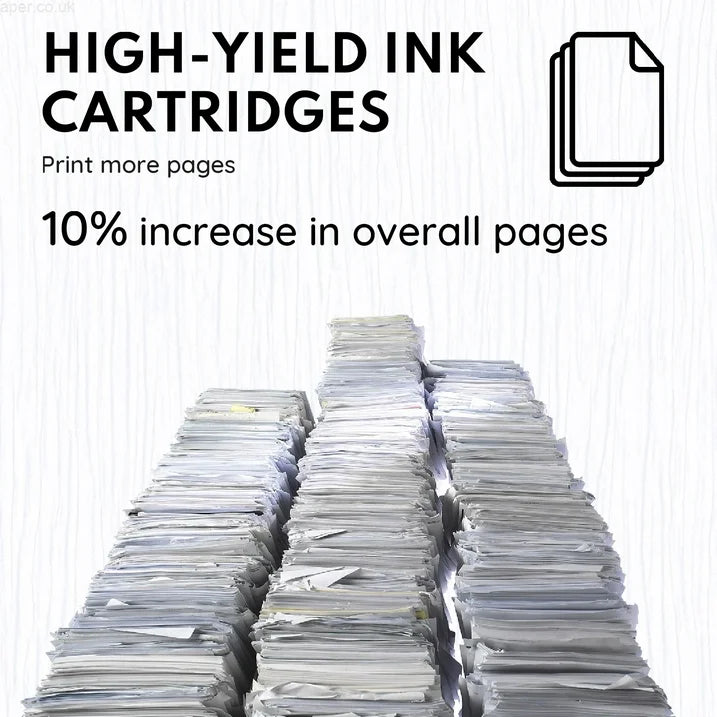 64XL Ink Cartridge Black Tri-Color Compatible for HP 64 Ink Cartridges for Envy 7855 7864 Printers