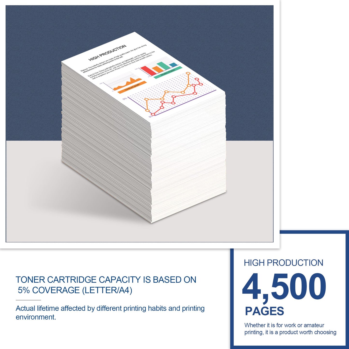 TN433 Toner Cartridges (Yellow, 2-Pack) Replacement for Brother TN-433 Toner Cartridges for HL-L8260CDW L8360CDW MFC-L8900CDW L9570CDW Printer