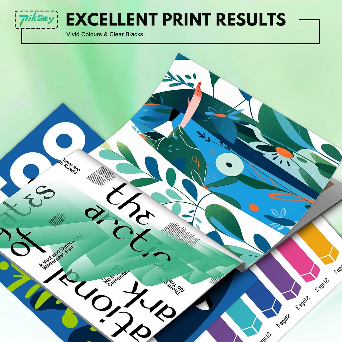 564XL Ink Cartridges 5-Pack (2Black/1Cyan/1Magenta/1Yellow) Compatible for HP 564 Ink Cartridges Work with DeskJet 3520 OfficeJet 4622 Printers