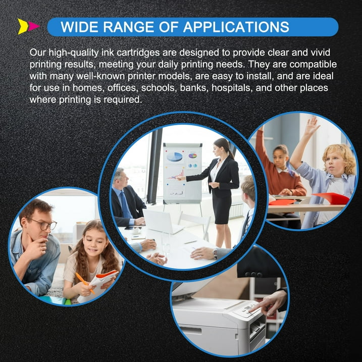 5 Pack 280 281 Ink Cartridge Compatible for Canon PGI-280XXL 281XXL Printer Ink