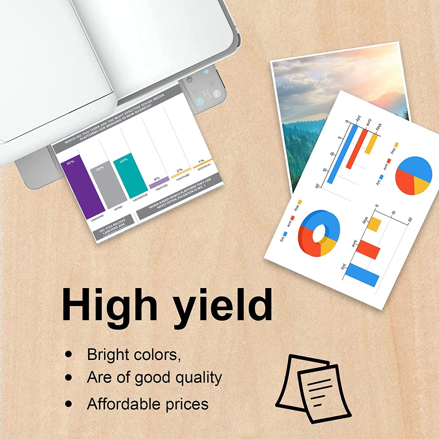 069 CRG-069 Toner Cartridge [4-Pack, 1BK+1C+1M+1Y]: Replacement for Canon 5094C001 5093C001 5092C001 5091C001 LBP674Cdw MF751Cdw Printer