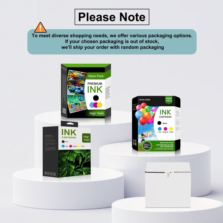 61XL Ink Cartridges Black Compatible for 61 XL Ink for Envy 4500 Officejet 4630 Printer