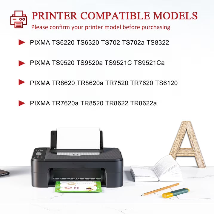 280XXL 281XXL Ink Cartridges Replacement for Canon PGI-280XXL CLI-281XXL Ink Cartridge for TR8622a TS6320 TS8322（12 Pack）