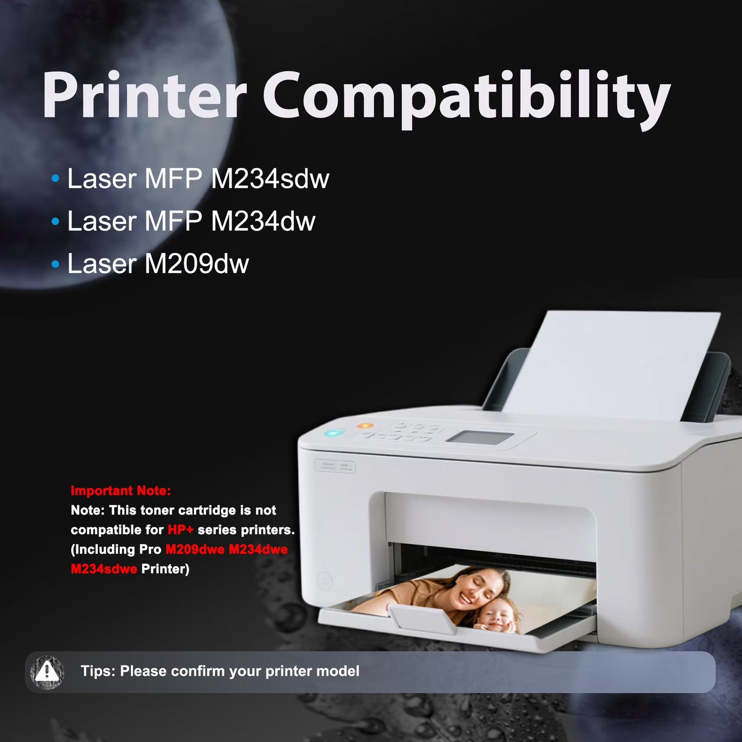 134A Toner Cartridge for Compatible for 134A W1340A Toner Cartridges LaserJet M209dw M234dw Printer