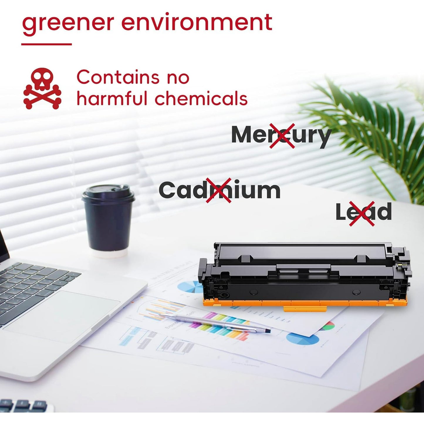 054 054H Toner Cartridge 2-Pack Black High Capacity Replacement for Canon Cartridge 054 054H CRG-054 CRG-054H Toner Color ImageClass MF642Cdw MF644Cdw MF640C LBP622Cdw Printer