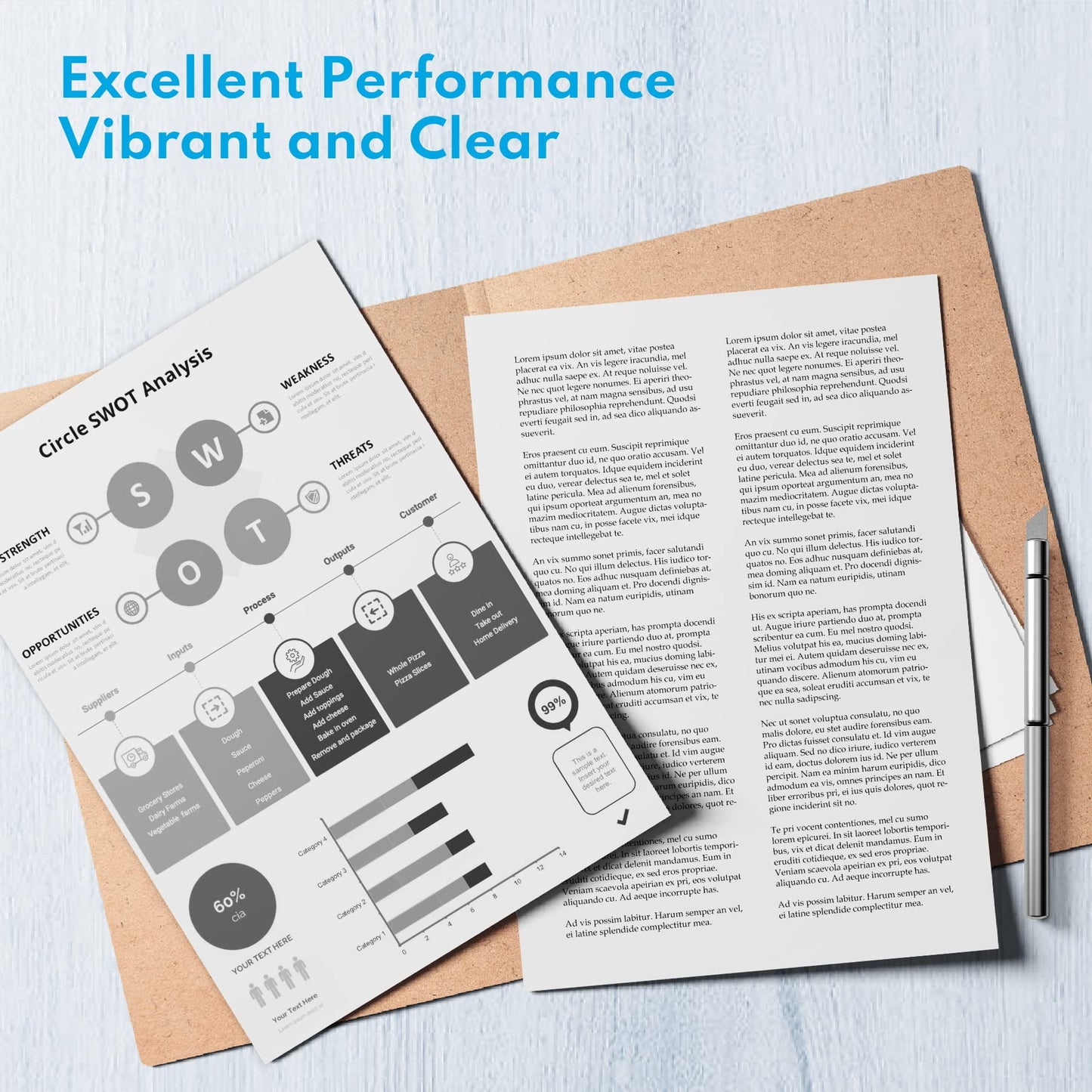 CRG-051 051 Toner Cartridge Black 1 Pack Replacement for Canon i-SENSYS MF260/LBP260 MF264dw Series Printers